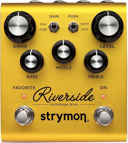 open zoom image for Strymon Riverside Multi-Stage Drive Pedal, New, Action Position Back