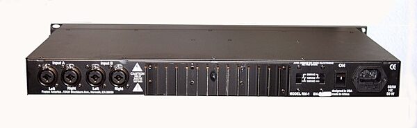 open zoom image for Fostex RM1 Rackmount Stereo Monitor System, rear