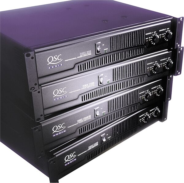 open zoom image for QSC RMX 850 Power Amplifier (430 Watts), RMX Series