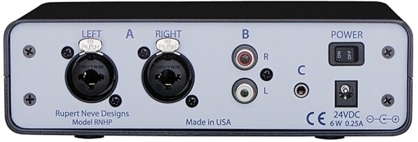 open zoom image for Rupert Neve Designs RNHP Precision Headphone Amplifier, New, Back