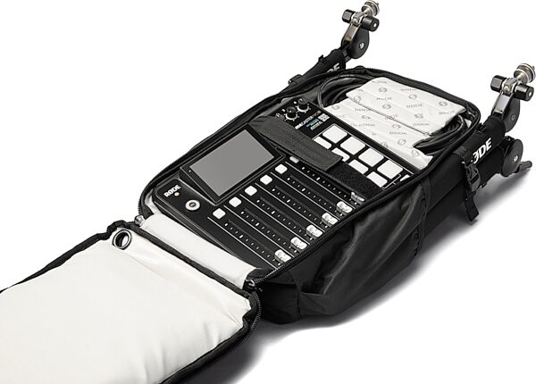 open zoom image for Rode Backpack for the RODECaster Pro II, New, Action Position Back