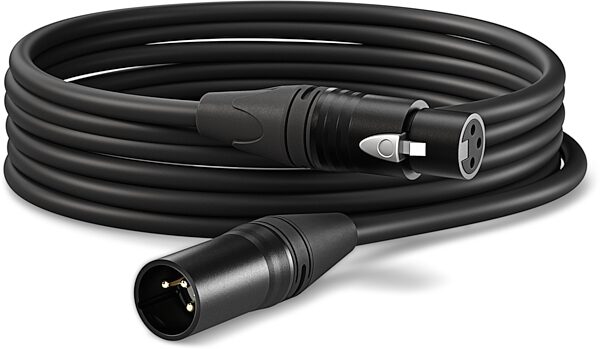 open zoom image for Rode NT1 5th Generation Hybrid XLR/USB Condenser Microphone, Black, Action Position Back