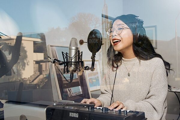 open zoom image for Rode NT1-A Studio Condenser Microphone, In Use