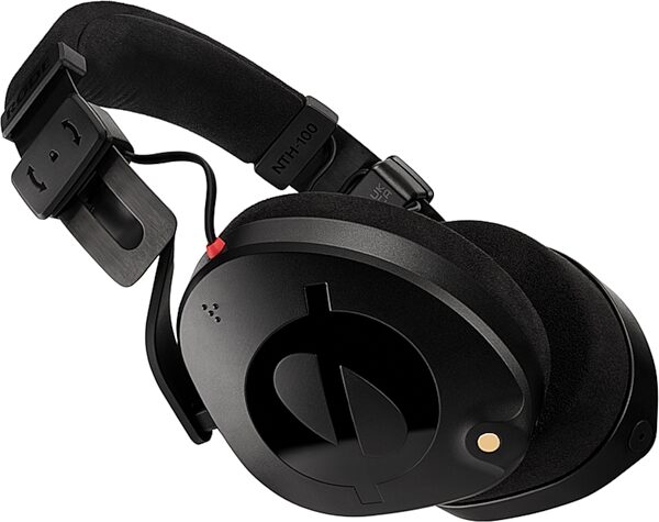 open zoom image for Rode NTH-100 Over-Ear Monitor Headphones, Black, Action Position Back