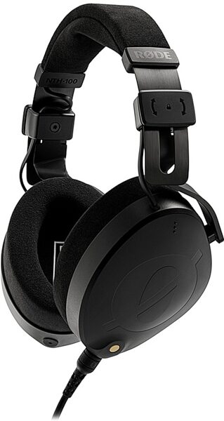 open zoom image for Rode NTH-100 Over-Ear Monitor Headphones, Black, Action Position Back