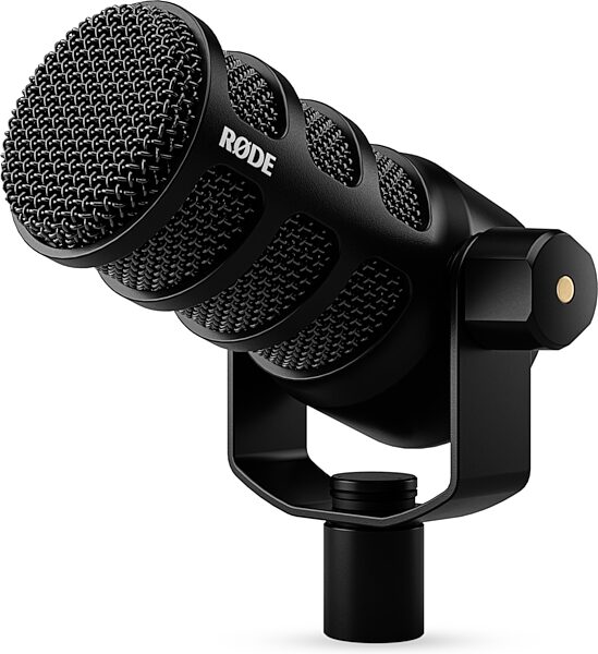 open zoom image for Rode PodMic USB Ultraversatile Dynamic USB + XLR Microphone, Black, Action Position Back