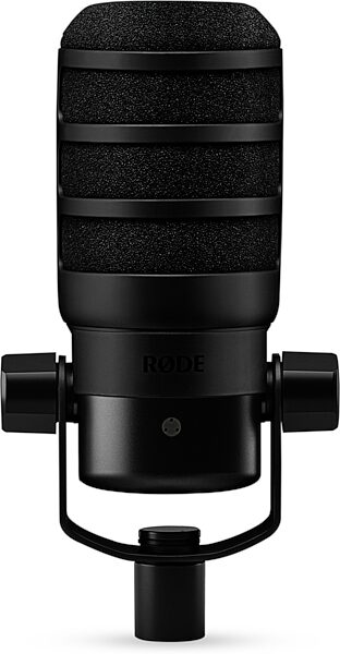 open zoom image for Rode PodMic USB Ultraversatile Dynamic USB + XLR Microphone, Black, Action Position Back