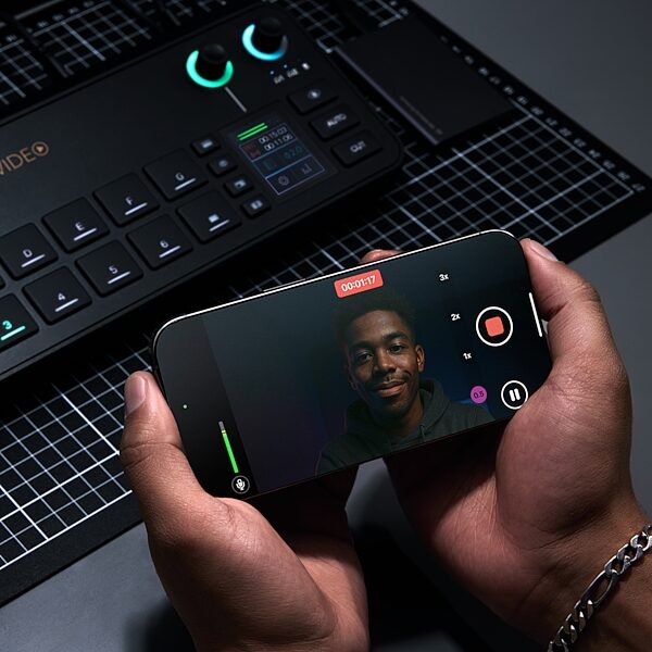 open zoom image for Rode RODEcaster Video Production Console for Audio and Video, Open Box (Very Good), In Use