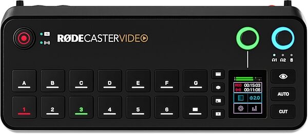open zoom image for Rode RODEcaster Video Production Console for Audio and Video, Open Box (Very Good), Action Position Back
