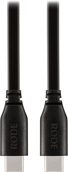 open zoom image for Rode SC USB-C to USB-C Cable, Black, 1.5 meter, Action Position Back