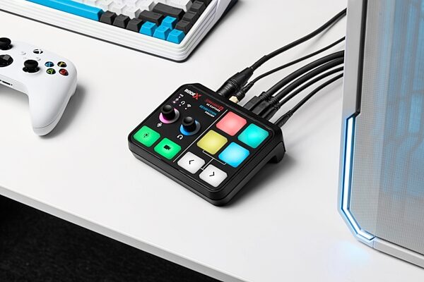 open zoom image for Rode Streamer X Professional Audio Video Interface, New, Action Position Back