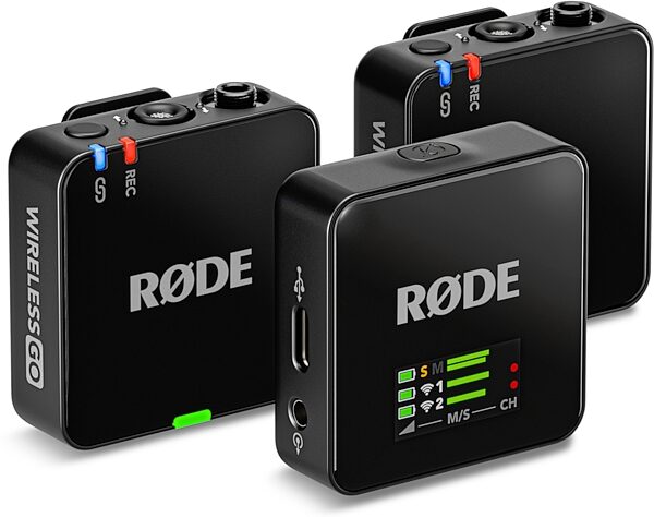 open zoom image for Rode Wireless GO III Compact Wireless Microphone System, Black, Main