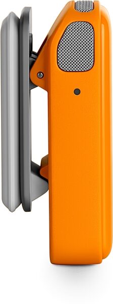 open zoom image for Rode Wireless Micro USB-C Compact Wireless Microphone System, Orange, Action Position Back