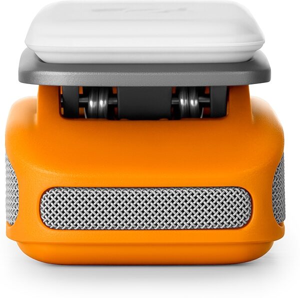 open zoom image for Rode Wireless Micro USB-C Compact Wireless Microphone System, Orange, Action Position Back