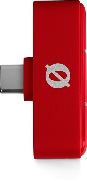open zoom image for Rode Wireless Micro USB-C Compact Wireless Microphone System, Red, Open Box (Like New), Action Position Back