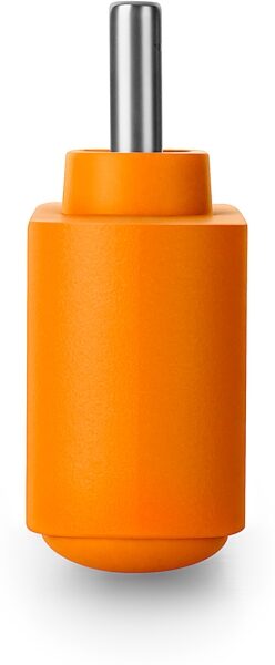 open zoom image for Rode Wireless Micro USB-C Compact Wireless Microphone System, Orange, Action Position Back