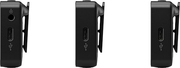 open zoom image for Rode Wireless PRO Dual-Channel Wireless Microphone + Recording System, New, 3 Side 1