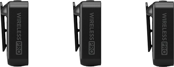 open zoom image for Rode Wireless PRO Dual-Channel Wireless Microphone + Recording System, New, 3 Side 2