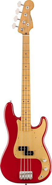 open zoom image for Fender Vintera '50s Precision Electric Bass, Maple Fingerboard (with Gig Bag), Action Position Back