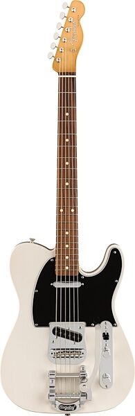 open zoom image for Fender Vintera '60s Telecaster Electric Guitar with Bigsby Tremolo, Pau Ferro Fingerboard (with Gig Bag), Action Position Back