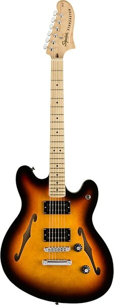 open zoom image for Squier Affinity Starcaster Electric Guitar, Maple Fingerboard, Action Position Back