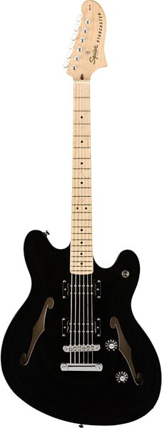 open zoom image for Squier Affinity Starcaster Electric Guitar, Maple Fingerboard, Action Position Back