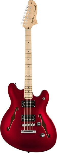 open zoom image for Squier Affinity Starcaster Electric Guitar, Maple Fingerboard, Action Position Back