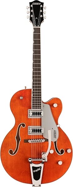 open zoom image for Gretsch G5420T Electromatic Hollowbody Electric Guitar, Orange, Action Position Front