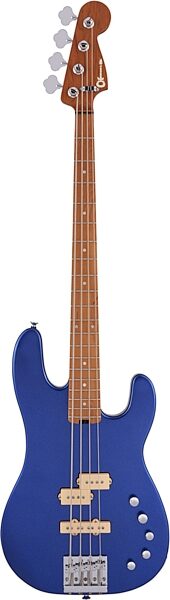 open zoom image for Charvel Pro-Mod San Dimas PJ IV Electric Bass, Mystic Blue, Open Box (Very Good), Action Position Back