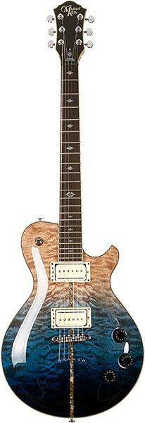 open zoom image for Michael Kelly Mod Shop Patriot Instinct Electric Guitar, Seymour Duncan, Pau Ferro Fingerboard, Action Position Back
