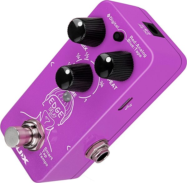 open zoom image for NUX NDD-3 Edge Delay Pedal, New, Action Position Back