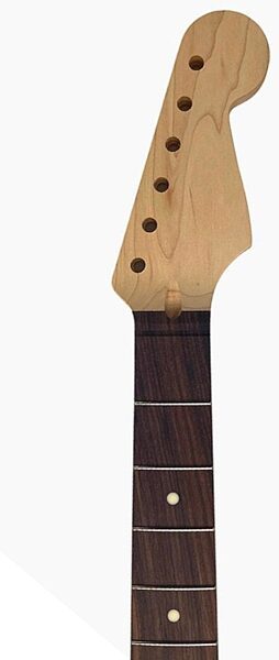 open zoom image for Allparts 21-Fret Rosewood Stratocaster Neck, SRO-C-MOD, Action Position Back