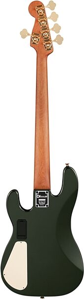 open zoom image for Charvel Pro-Mod San Dimas JJ V Electric Bass, 5-String, Lambo Green, Action Position Back