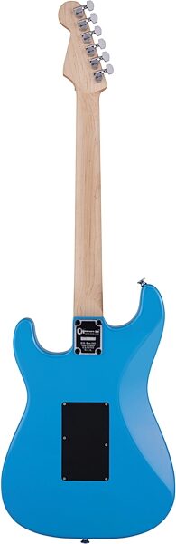 open zoom image for Charvel Pro-Mod So-Cal Style1 SC3 HSH FR Electric Guitar, Robin Egg, Open Box (Like New), Action Position Back