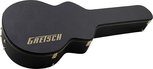 open zoom image for Gretsch G6241FT Economy Flat Hollowbody Electric Guitar Case, New, Angle