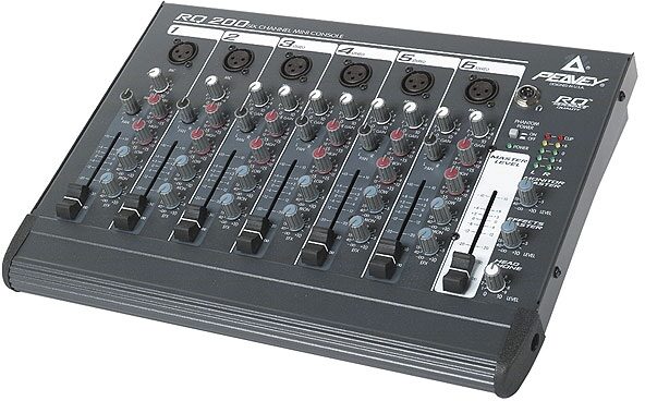 open zoom image for Peavey RQ200 6-Channel Mixer, Main
