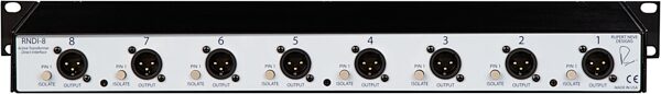 open zoom image for Rupert Neve Designs RNDI-8 8 Channel DI Rack, New, Action Position Back