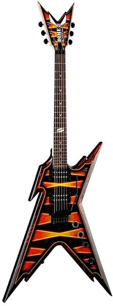 open zoom image for Dean Razorback DB Floyd Electric Guitar (with Case), Bumblebee