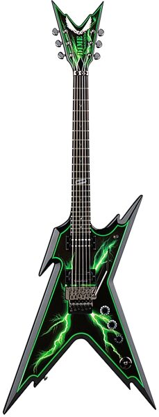 open zoom image for Dean Dimebag Razorback Electric Guitar (with Case), Slimebolt