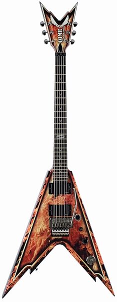 open zoom image for Dean V255 Razorback Electric Guitar (With Case), Explosion