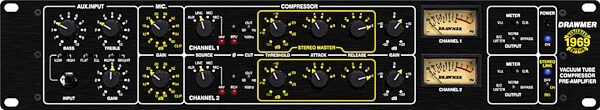 open zoom image for Drawmer 1969ME Tube Compressor Microphone Preamp and DI, Main