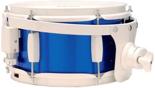 open zoom image for DDrum Diablo Side Snare Drum, Blue with White Hardware
