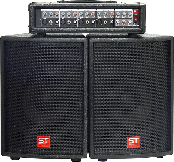 open zoom image for SoundTech S40 Portable 4-Channel PA Package (150 Watts), Main
