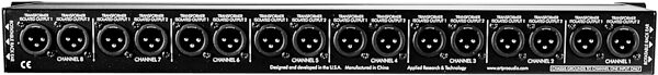 open zoom image for ART S83WAY 8-Channel Three-Way Microphone Splitter, Open Box (Like New), Rear