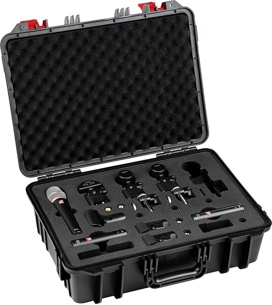 open zoom image for sE Electronics V Pack Club Standard Drum Microphone Pack, New, Action Position Back