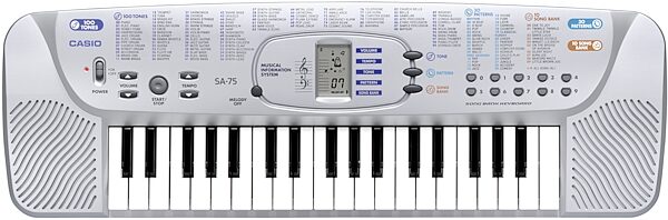open zoom image for Casio SA-75 37-Key Mini Keyboard With Microphone, Main