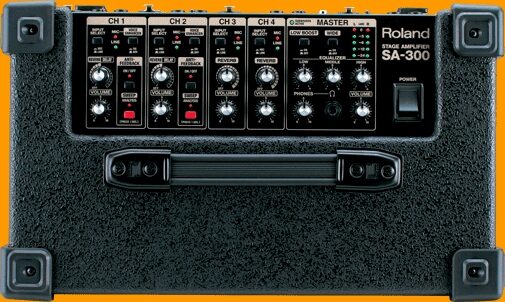 open zoom image for Roland SA-300 Stage Amplifier, Top