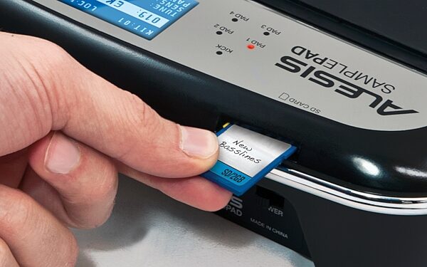 open zoom image for Alesis SamplePad Multi-Pad Sample Drum Instrument, SD Slot