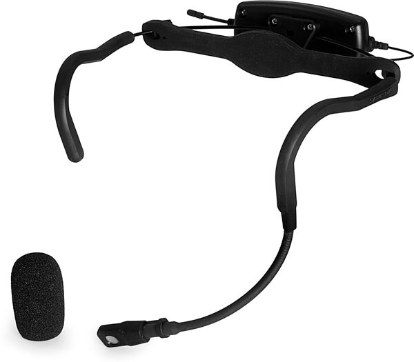 open zoom image for Samson AirLine XDm Fitness Headset Digital Wireless Microphone System with Tabletop Receiver, New, Action Position Back