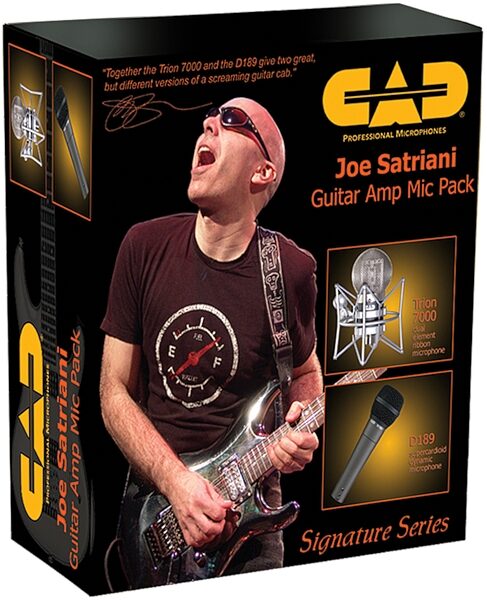 open zoom image for CAD Joe Satriani Guitar Amplifier Microphone Pack, Main